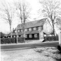 The Garrison Church, Military Road, Gosport in 1966. It stood opposite the keep of Fort Rowner.