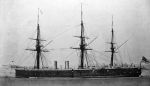 Achillies 1863: Boradside Ironclad. A variation of Warrior's design. Unique frigate.