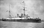 Galatea 1887: Orlando Class Protected Cruiser: Coastguard Ship at Hull