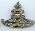 1st Hants Volunteers RGA cap badge