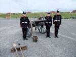 Fort Nelson, The Portsdown Artillery Volunteers with the 16pr RML Field gun 2009