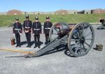Fort Nelson, The Portsdown Artillery Volunteers with the 16pr RML Field gun 2009