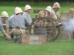 Portsdown Artillery Volunteers at Kelmarsh Hall July 2008
