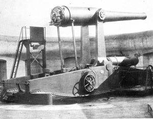 The 10-inch Test mounting at Landguard (Easton and Anderson's design)