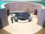 A model of a 6-inch B.L.H.P. at The Nothe Fort Weymouth
