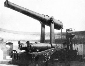 The 10-inch Test mounting at Landguard (The Easton and Anderson design)