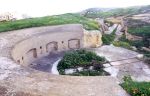 10-inch B.L. H.P. emplacement: Del Grazia Battery: Malta