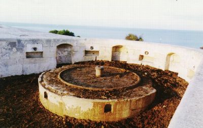 emplacement for 11-inch RML