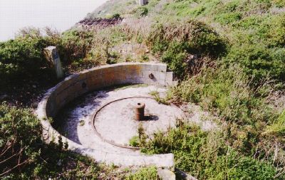 emplacement for 7-inch 7ton RML