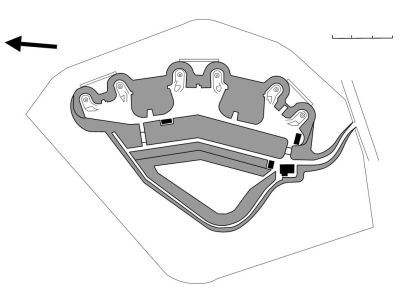 Steynewood high angle battery Isle of Wight