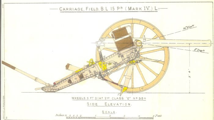 15pr. R.B.L. Field Gun Mark IV