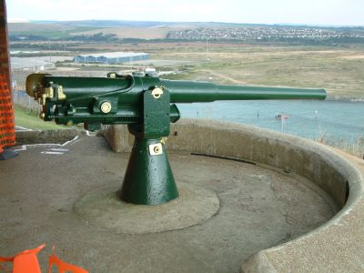 12pdr 12cwt at Fort Newhaven