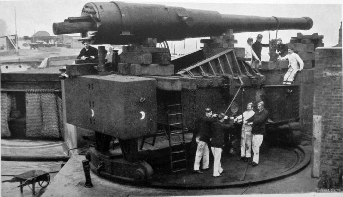 10-inch BL at Shoeburness 1897