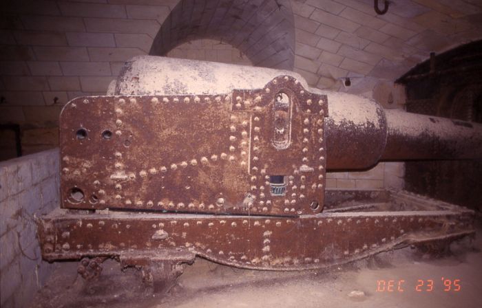 12.5-inch RML in Fort Delimara Malta