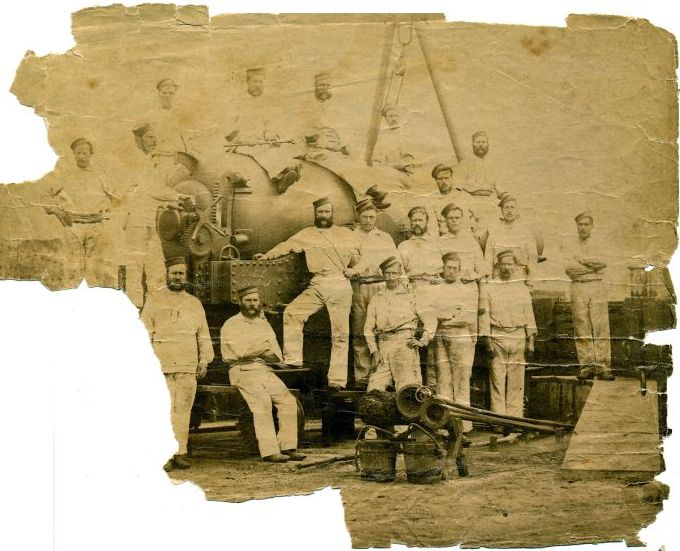 12-inchRML at Shoeburyness 1870s