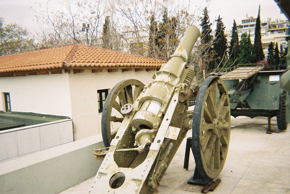 6-inch BL of 30cwt in Athens Museum