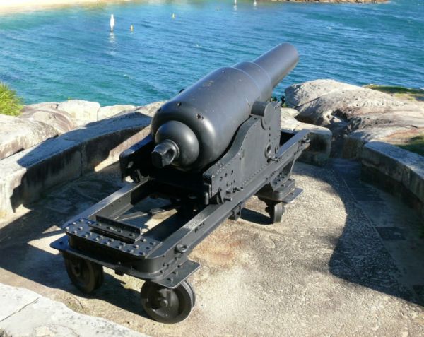 9-inch RML at South Head Australia