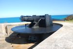 St David's Battery Bermuda. 9.2inch B.L. after restoration (Photo Andrew Pettit)