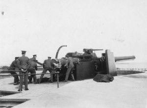 9.2inch BL Coast Defence gun: Frenchman's Battery