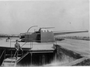 9.2inch BL Coast Defence gun:Frenchman's Battery