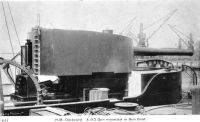 9.2inch B.L. Gun on Drudge at Portsmouth