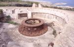 9.2inch B.L. emplacement Fort Madlienna Malta. it is rare for the mounting to survive.