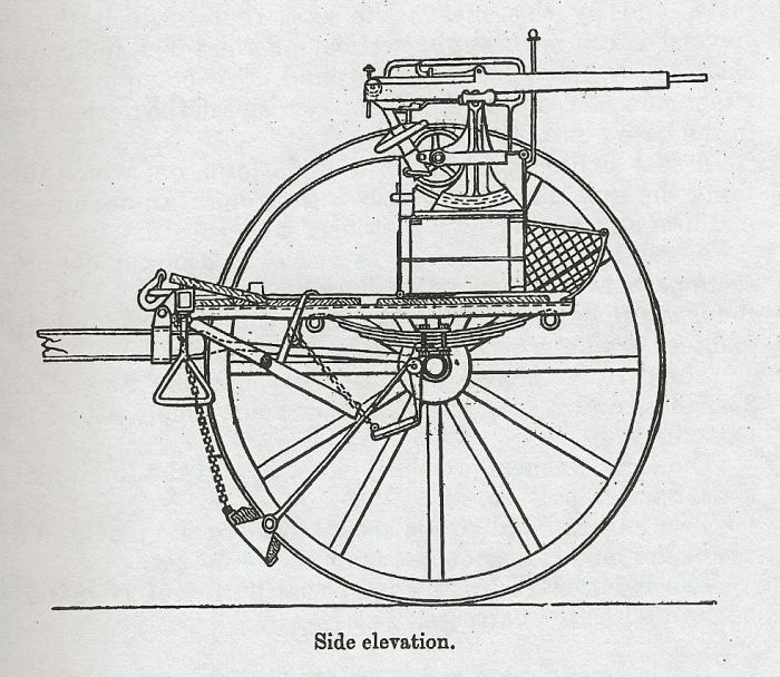 Nordenfelt Machine Gun on Field Carriage