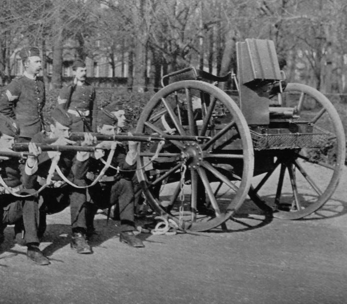 Maxim on Infantry Carraige