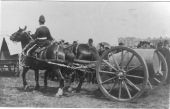 Cart, Water, Tank Mark I A.S.C. on Southsea Common 1896