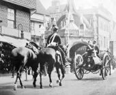 Water cart on manouevres 1898