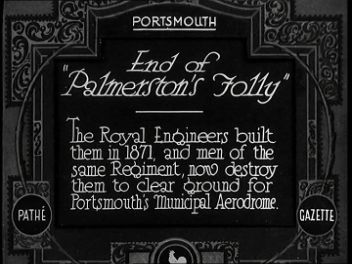 END OF "PALMERSTON'S FOLLY"