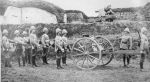 3rd (Duke of Connaught's Own) Volunteer Battallion Royal Hampshire Regiment at Fort Gomer circa 1902.