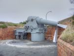 Australia: Adelaide: Fort Glanville: 10inch RML on Armstrong Protected Barbette mounting