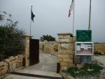 Della Grazie Battery: Malta: Entrance