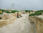 Della Grazie Battery: Malta; Looking east