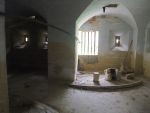 Fort Ta Silc: Malta: Interior of caponier for 32pr SBBL gun.