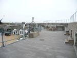 The Nothe Fort: Weymouth: Dorset: View along terreplein towards 6-inch BL emplacements