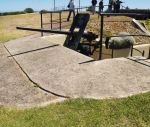 Port Phillip: Southern Victoria: Australia: Fort Queenscliff 6pdr emplacement