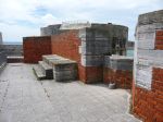 Point Battery and Barracks: Old Portsmouth: Hampshire: Upper gun platform on North barrack casemates