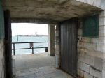 Point Battery and Barracks: Old Portsmouth: Hampshire: Sally Port in West curtain