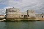 Point Battery and Barracks: Old Portsmouth: Hampshire: Round Tower viewed from the sea