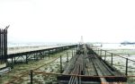 Priddy's Hard:  Shell Pier taken in 1991