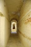 Fort Rowner: Gosport: Hampshire: Passage behind the main west casemates.(Chris Rayner)
