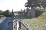 Fort Rowner: Gosport: Hampshire: View south along the main west rampart.(Chris Rayner)