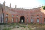 Fort Rowner: Gosport: Hampshire: The central courtyard of the keep.(Chris Rayner)