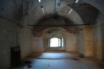 Fort Rowner: Gosport: Hampshire:  A barack room inside the keep. (Chris Rayner)