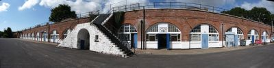 Fort Rowner: Gosport: Hampshire: Barrack Casemates (David Moore)