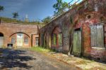 Fort Rowner: Gosport: Hampshire: North casemates.
