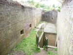 Sandown Barrack Battery: Isle of Wight: Interior of left caponier