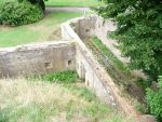 Sandown Barrack Battery: Isle of Wight:  Right caponier